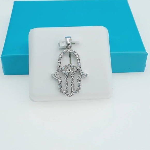 "925 Sterling Silver CZ Beautiful Pendant for Women, 1USPAR4030 - Picture 2 of 11